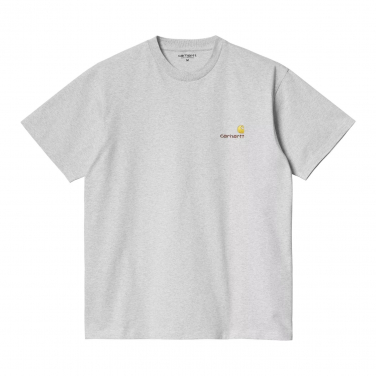 S/s American script tee