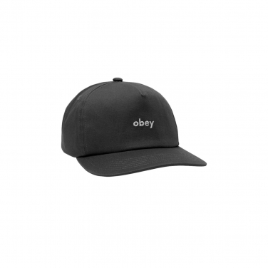 Obey Lowercase 5 panel snap