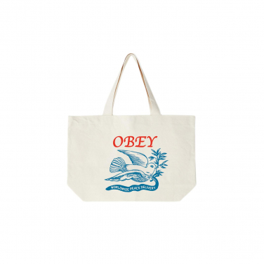 Obey tote bag- peace delivery dove