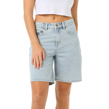 Aggie Relaxed Denim Short